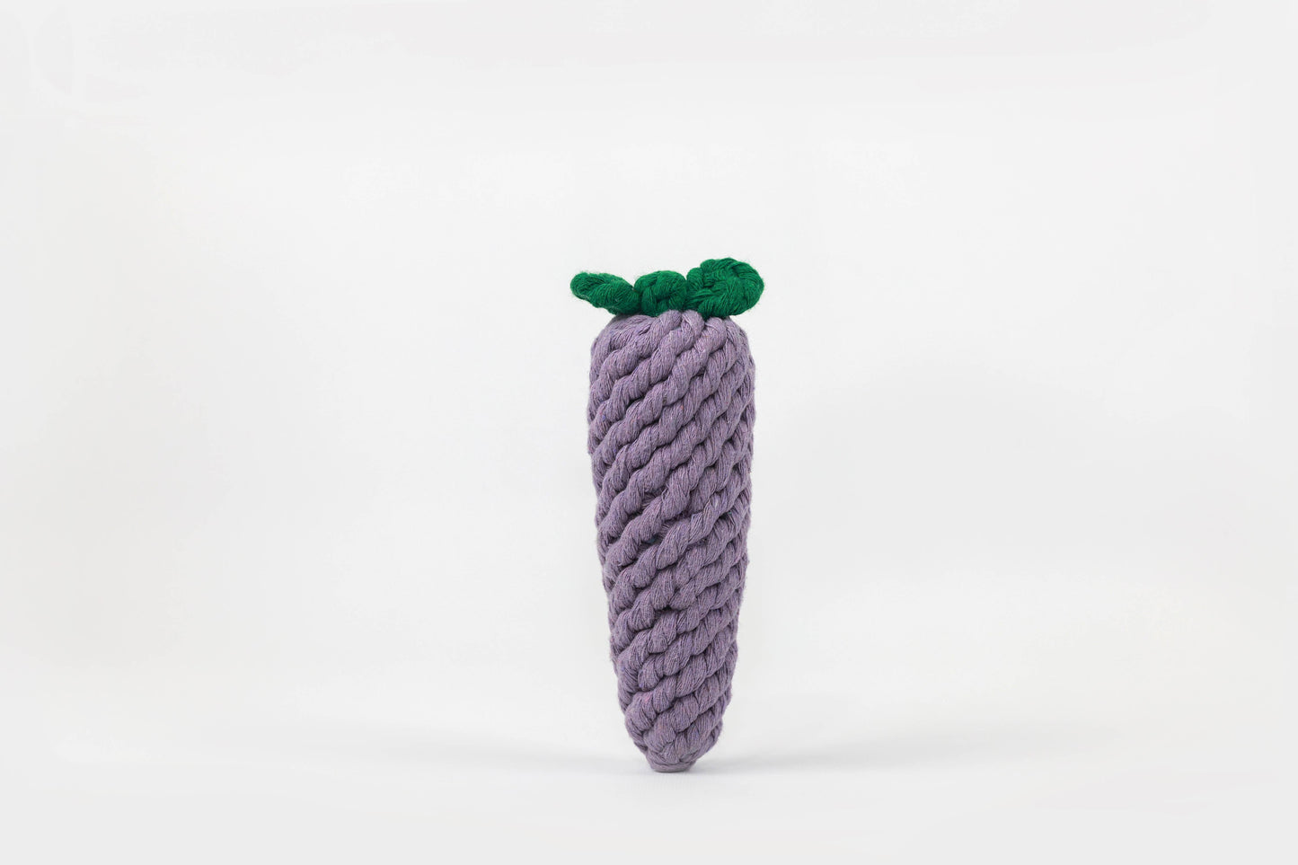 Handmade Fruit and Vegetable Rope Toys, Macrame Toys: Carrots