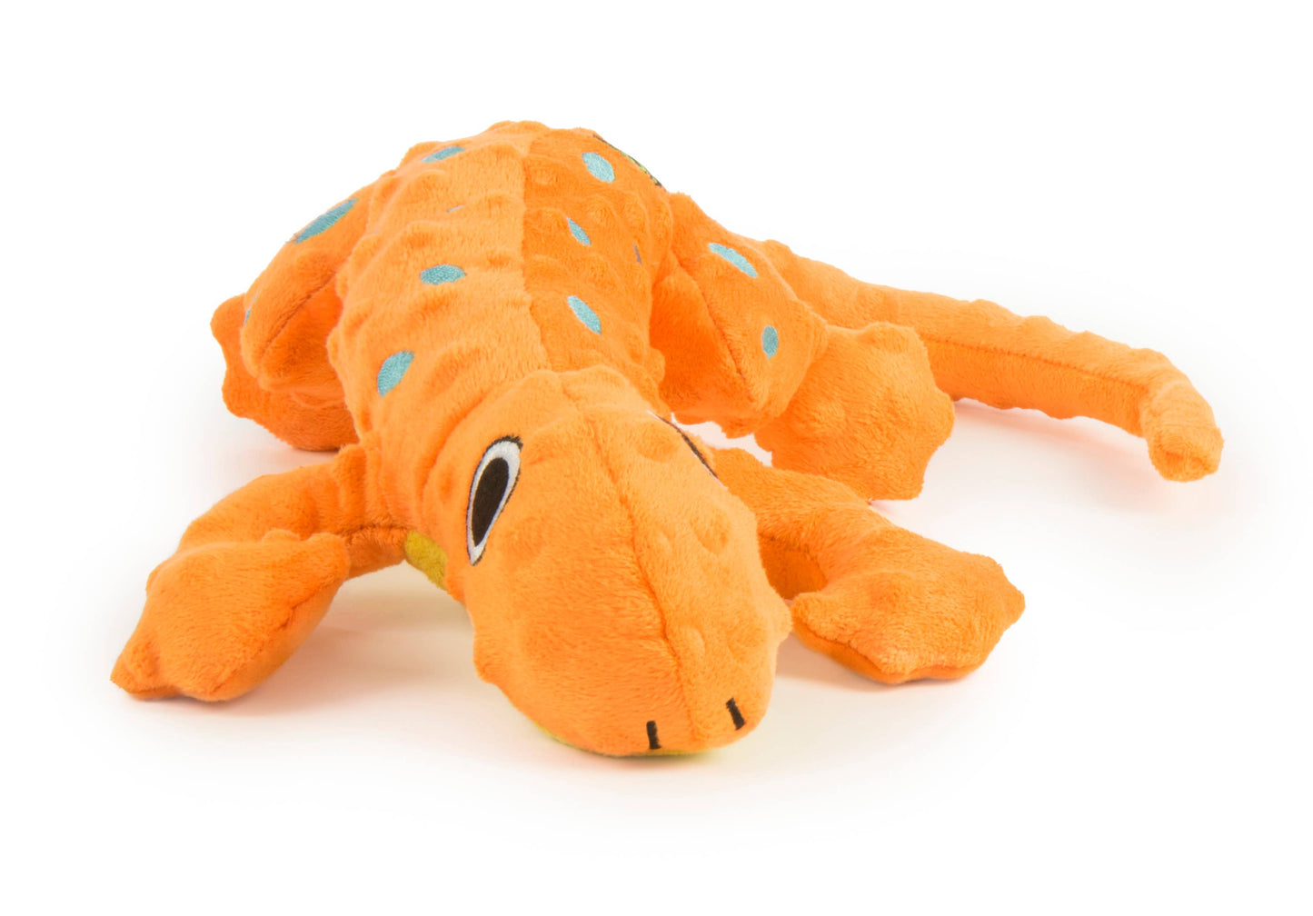 Amphibianz Gecko Squeaky Plush Dog Toy Large | GoDog