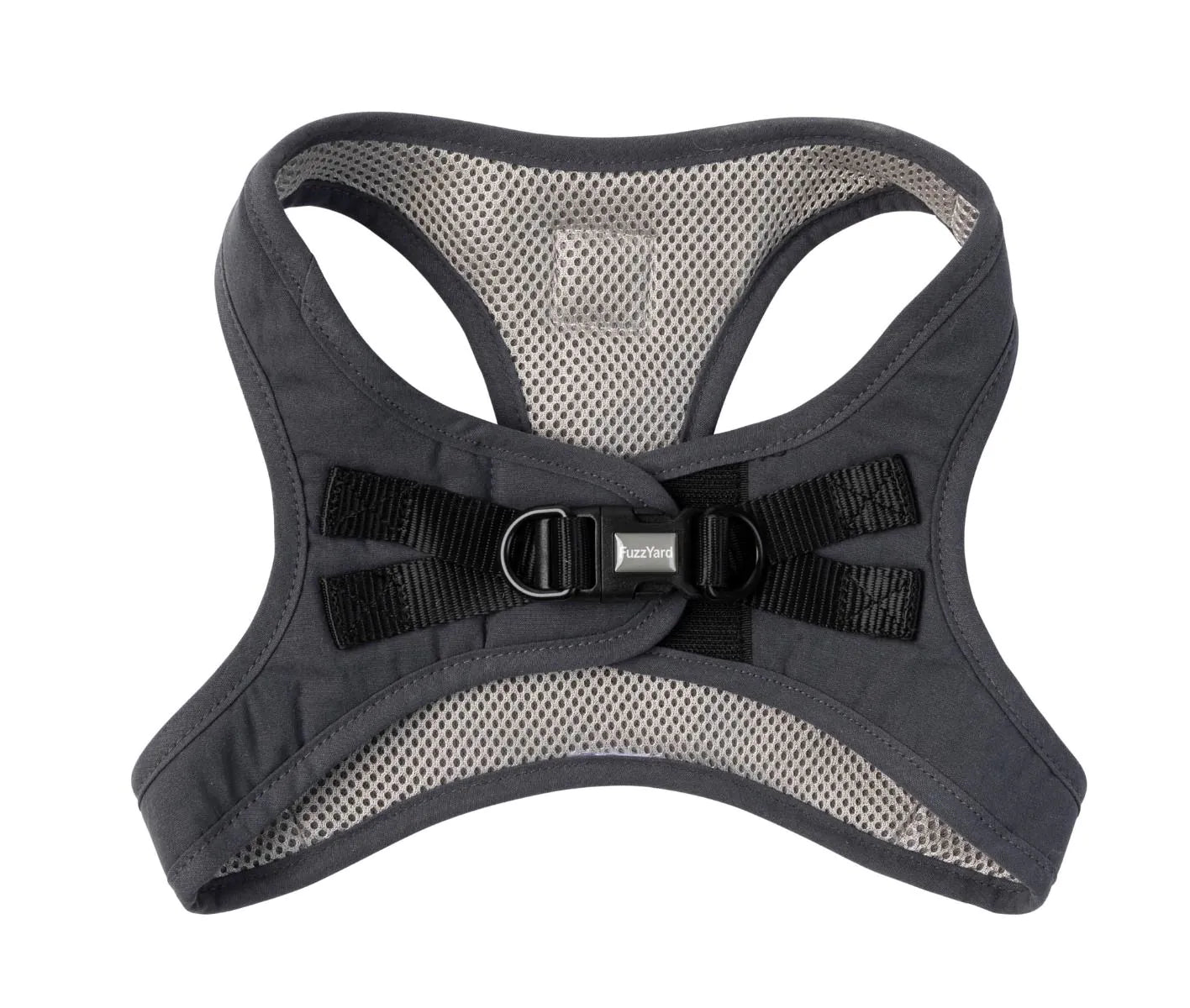 FuzzYard Life Step In Harness- Slate Grey M