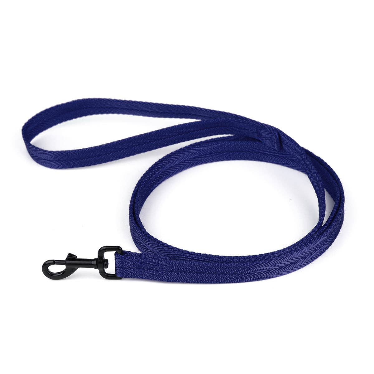 Nylon Flat Leash: Hot Pink / 4' / 5/8"