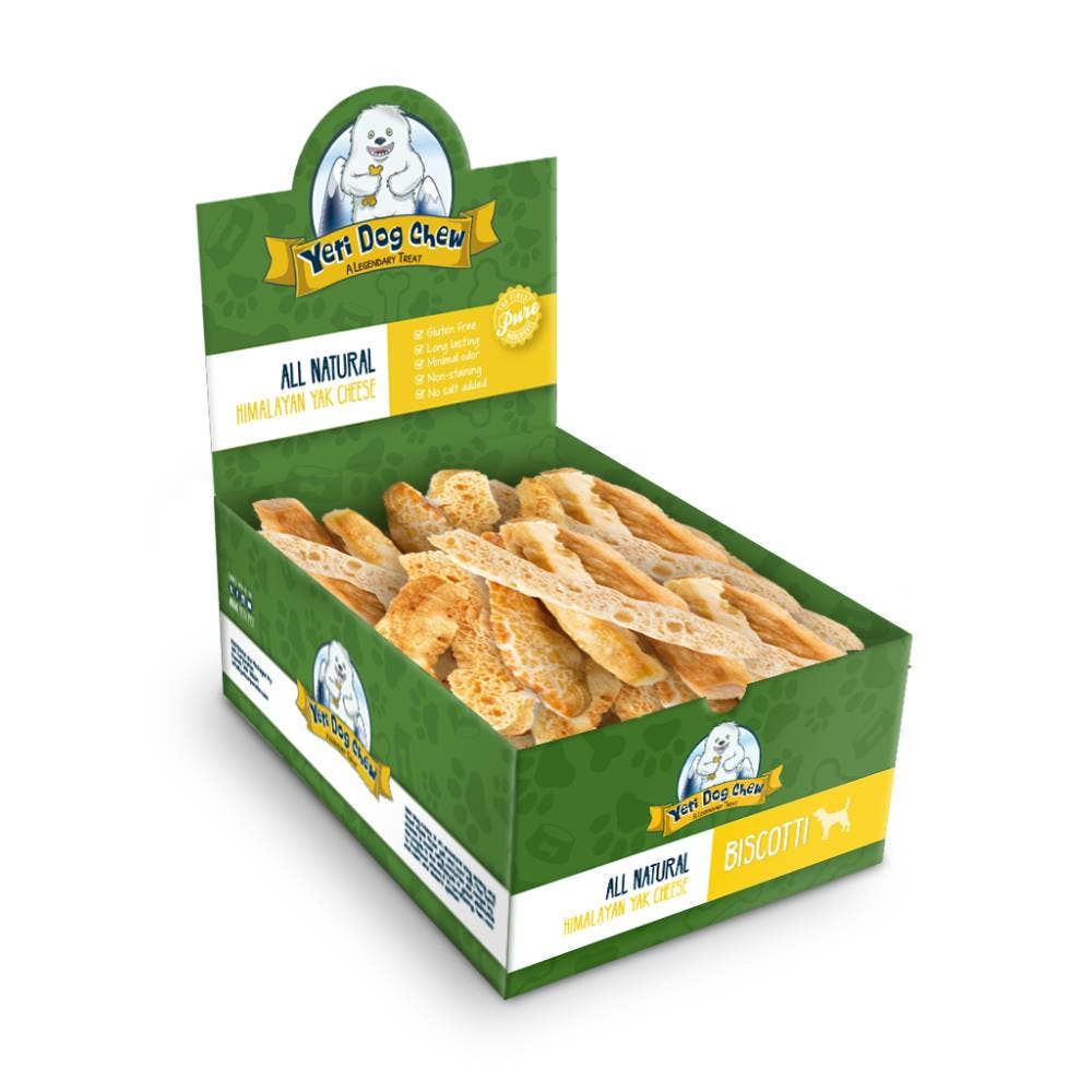 Yeti Biscotti Natural Yak Cheese Dog Treats