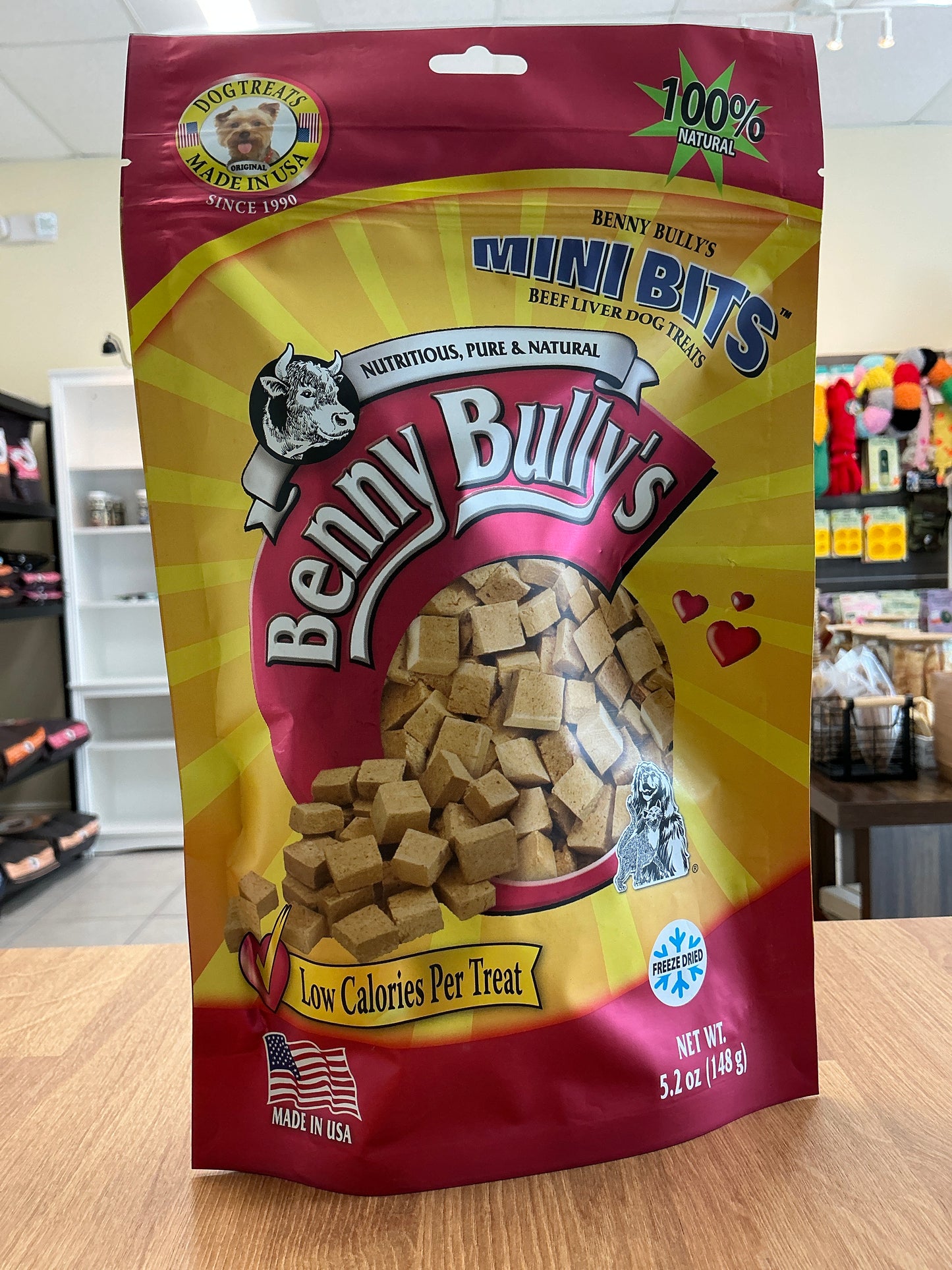 Benny Bully’s mini bits beef liver 5.2oz
