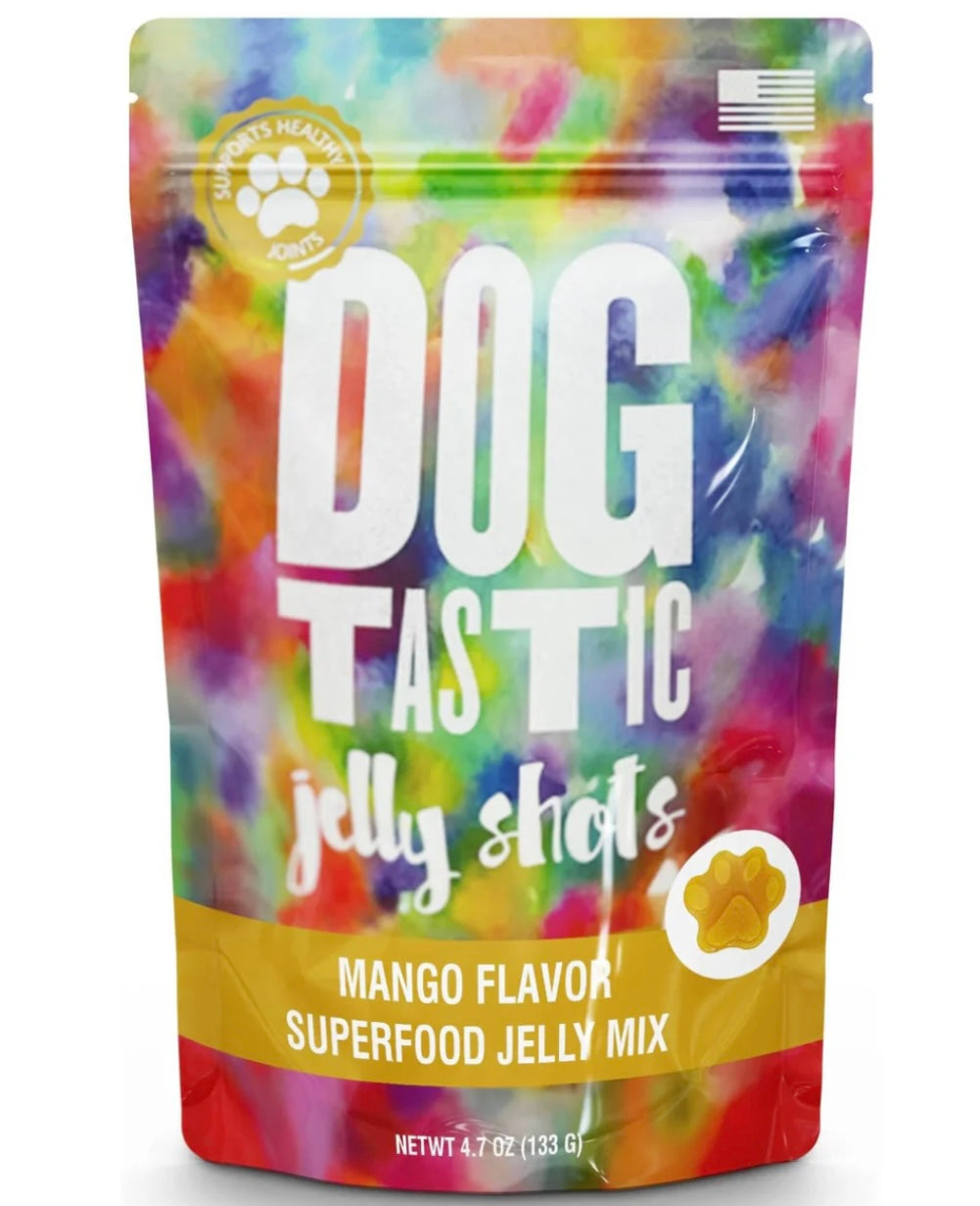 Dog Tastic Jelly Shots -Mango