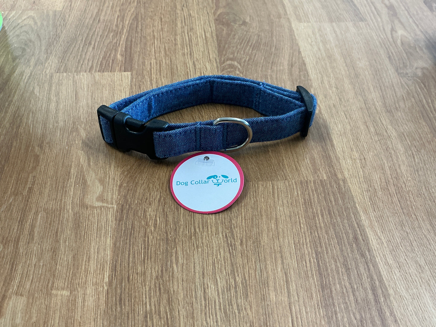 Dog Collar World- Fashion Collar- Chambray