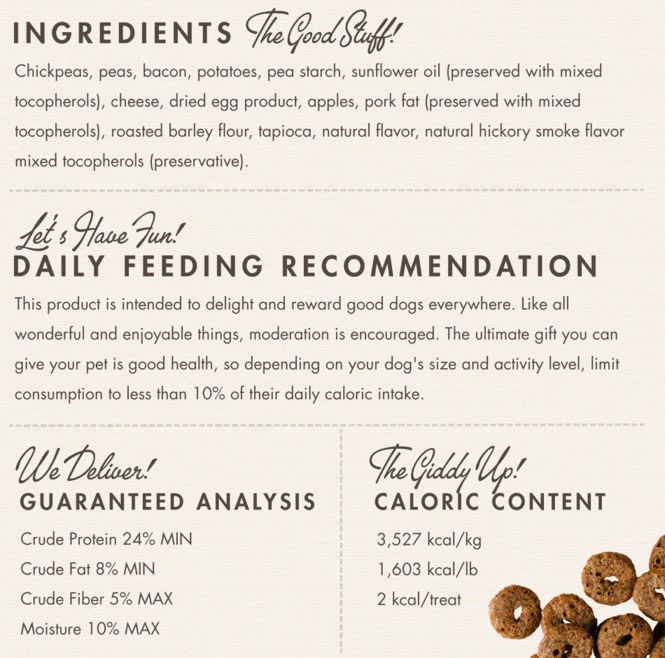 FROMM Crunchy Os Bacon Blasters Flavor Dog Treats