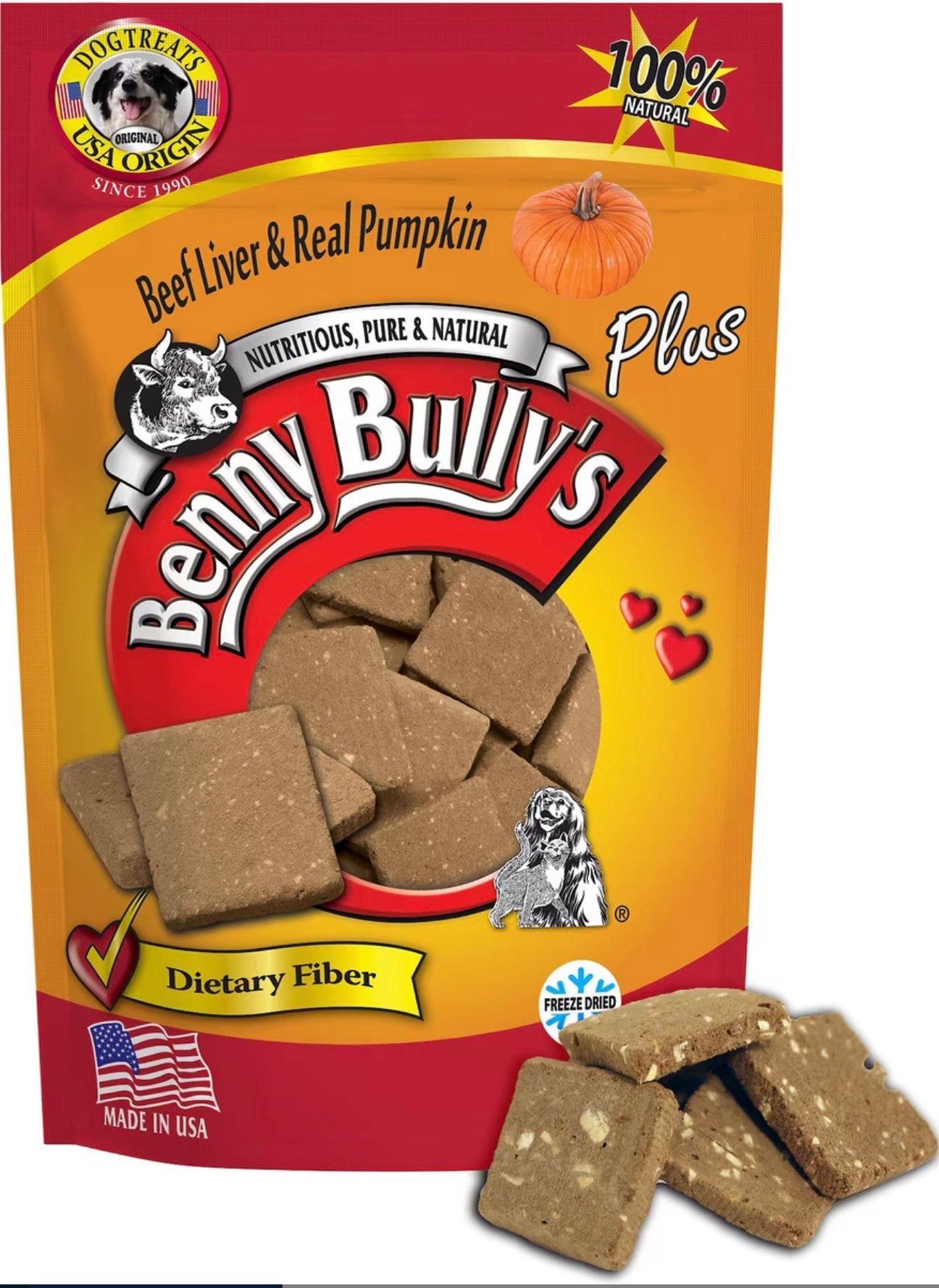 Benny Bully’s Beef Liver & Pumpkin 2.1oz