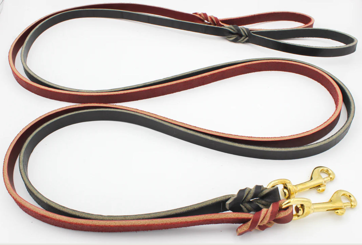 PRO-MOHS LEATHER LEASH 6’