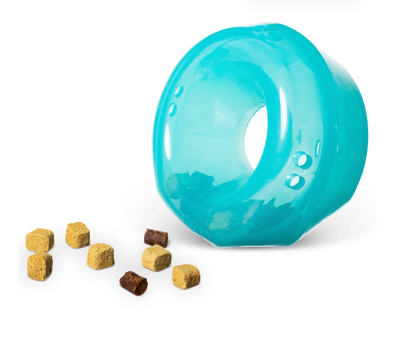 Totally Pooched Stuff'n Wobble Ball, 5", Teal