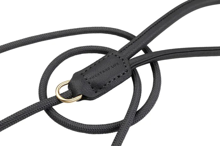 FuzzYard Life Atelier Rope Lead- Slate Grey Lrg