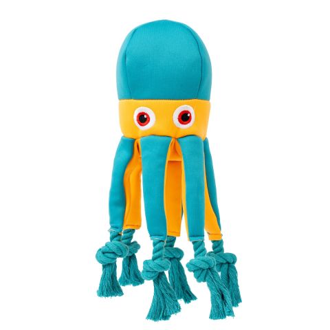 Jellyfish Floating Squeaker Tug Dog Toy | Original Territory