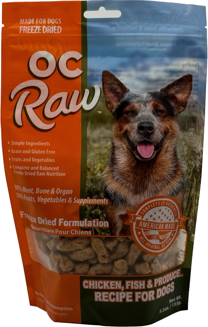 OC Raw Freeze-Dried Dog Food