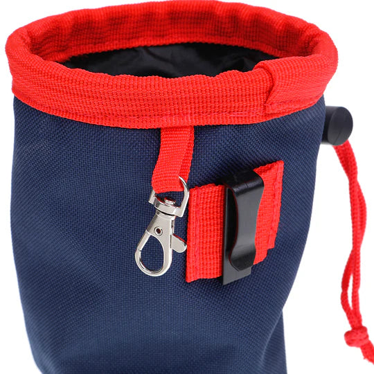 DOOG T AND T POUCH NAVY/RED SM