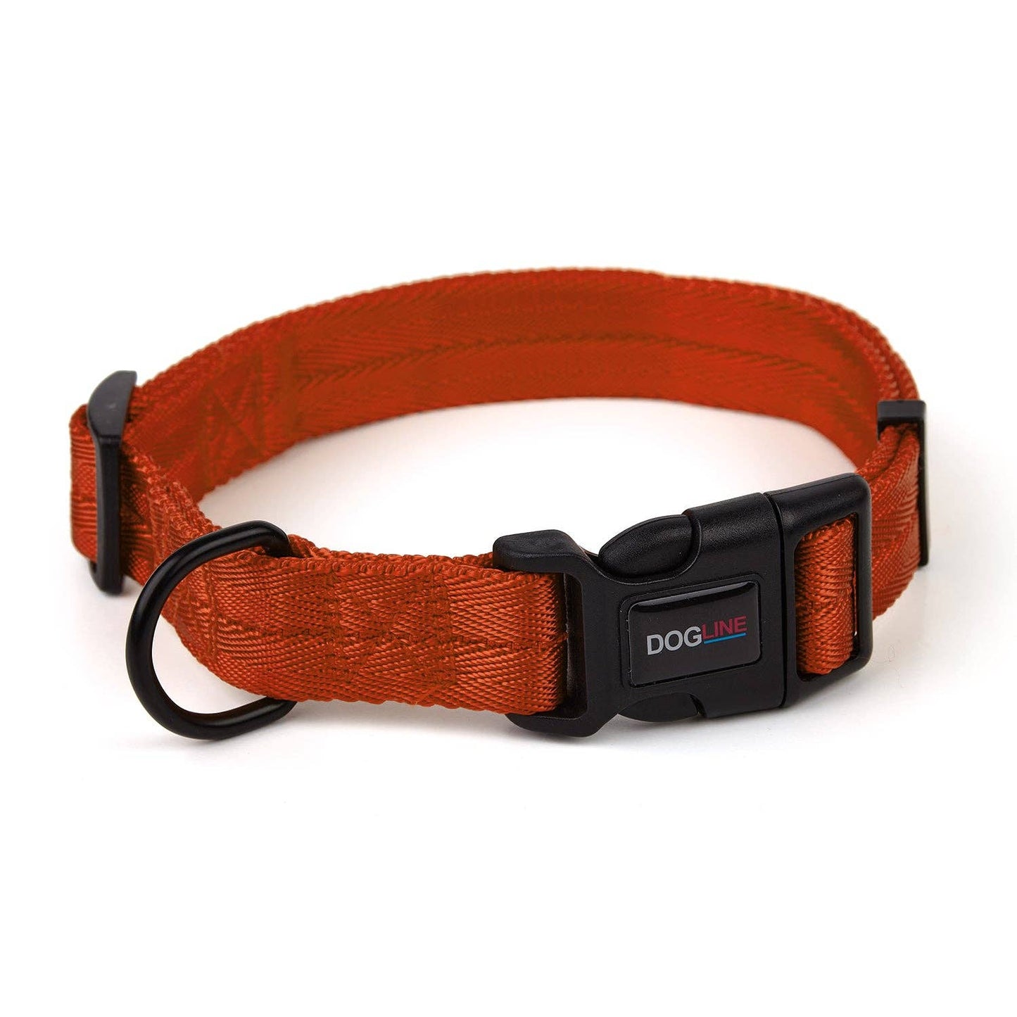 Nylon Flat Collar: Cyan / 13-20" / 3/4"