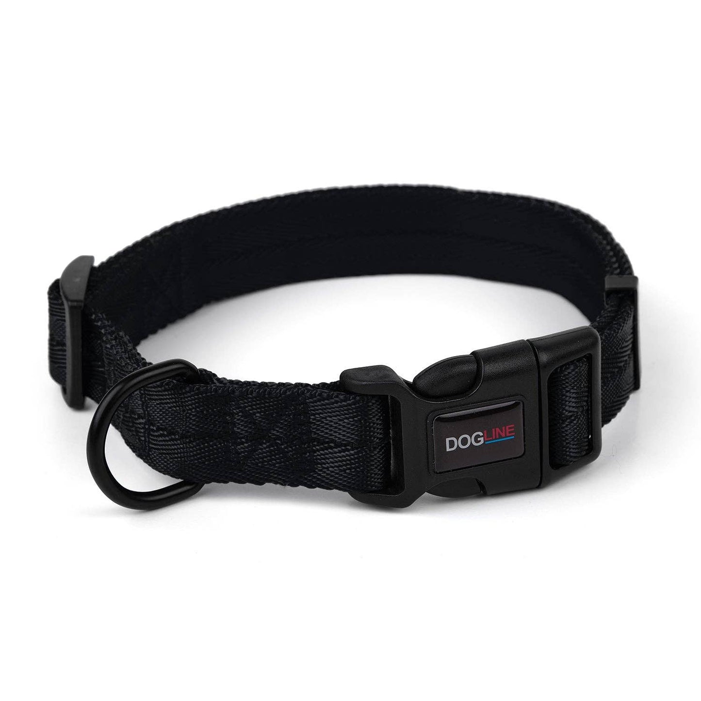 Nylon Flat Collar: Cyan / 13-20" / 3/4"