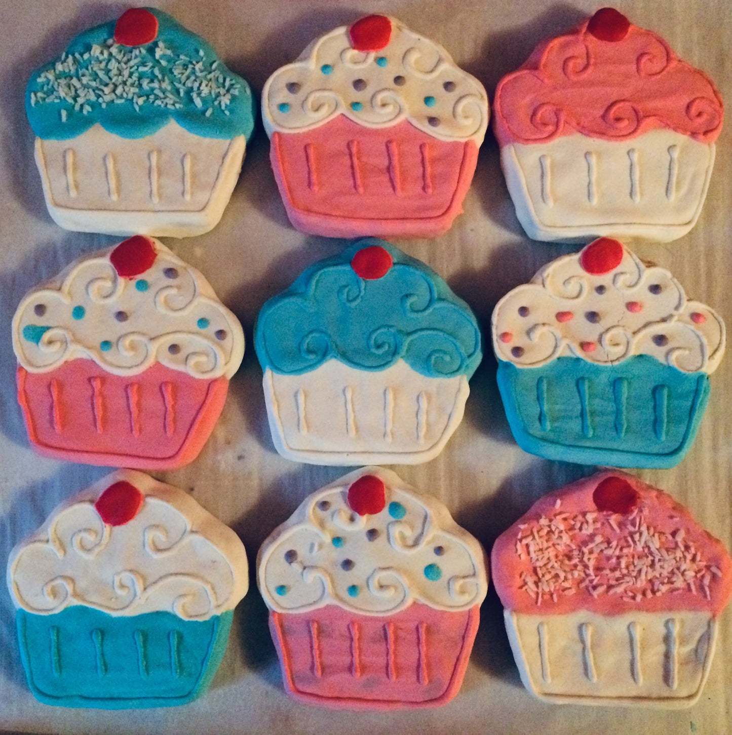 Birthday Cupcake Gluten Free Dog Treats