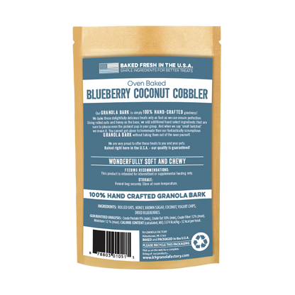 Granola BARK Blueberry Coconut Cobbler 10oz