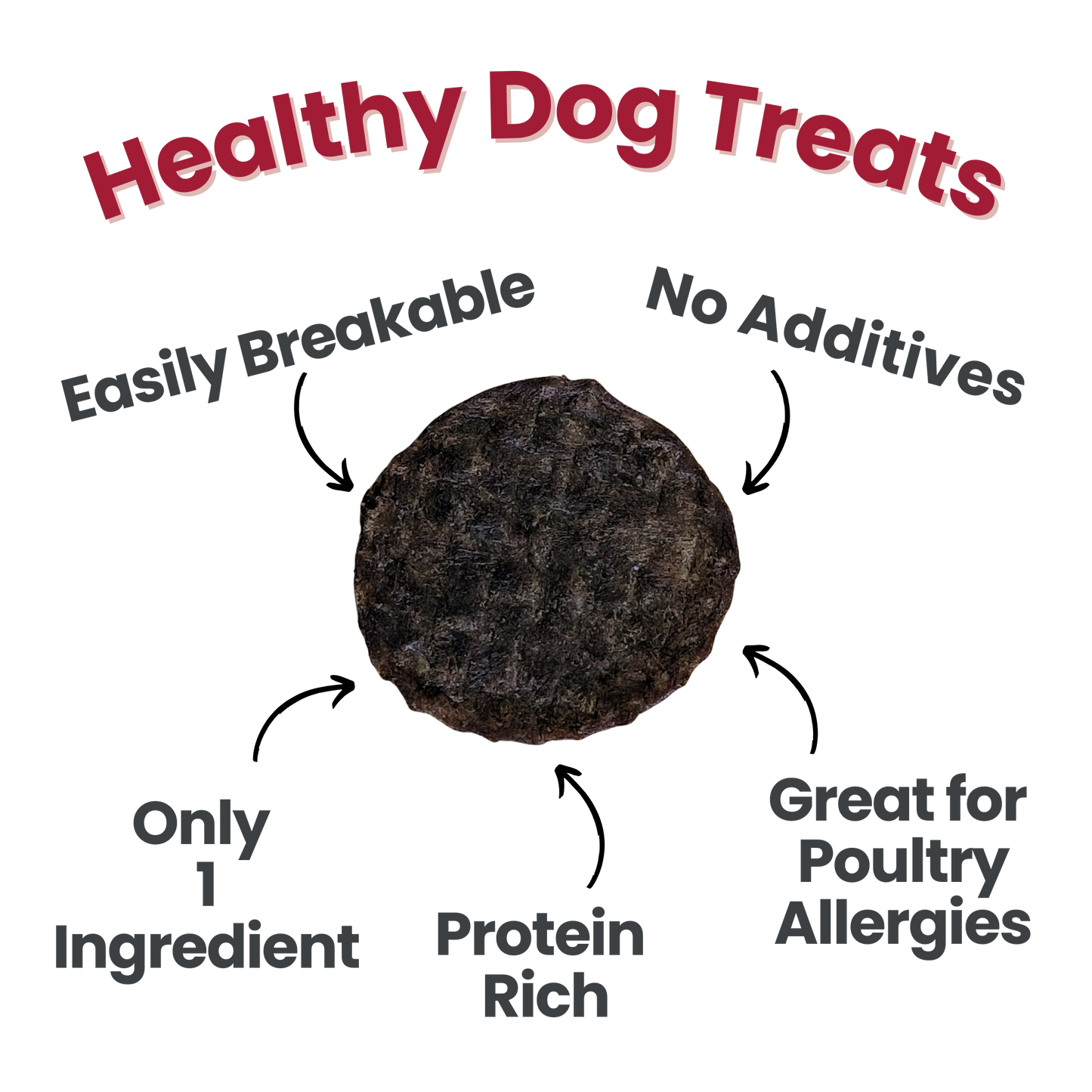 Beef Chips Dog Treats: Value 12oz
