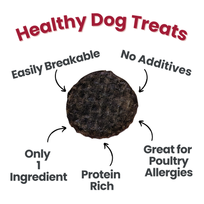 Beef Chips Dog Treats: Value 12oz