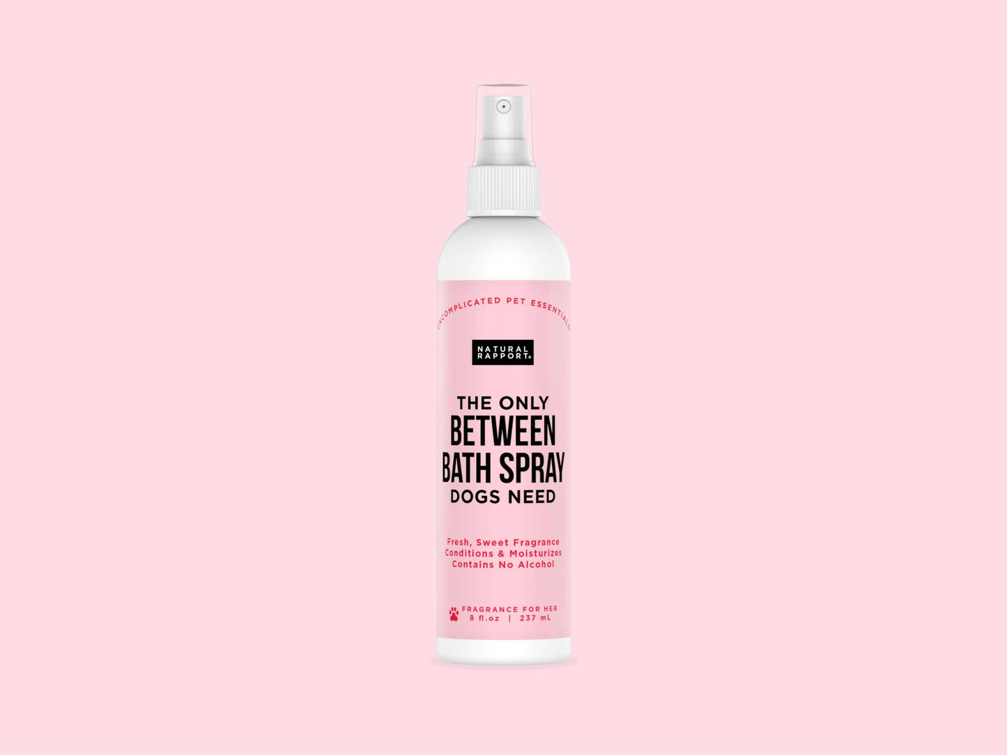 The Only Between Bath Spray Dogs Need - Floral & Coconut: 8 ounce