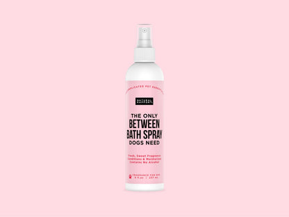The Only Between Bath Spray Dogs Need - Floral & Coconut: 8 ounce