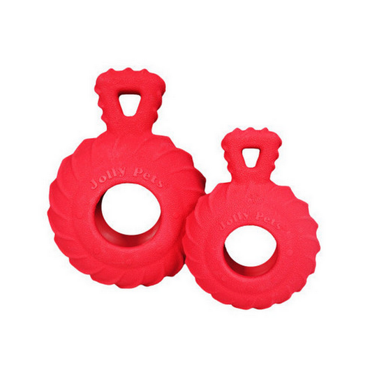 JollyPet Jolly Tuff Treader Red 4.5"