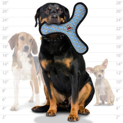 Tuffy Mega Boomerang Chain, Durable, Tough, Squeaky Dog Toy