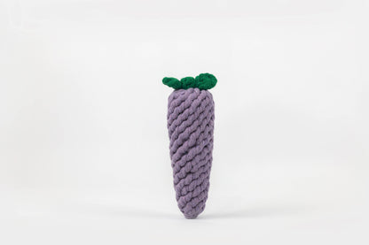 Handmade Fruit and Vegetable Rope Toys, Macrame Toys: Carrots