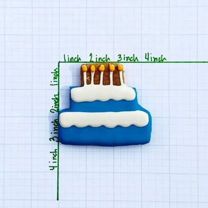 Celebration Cake Blue : Cake Blue