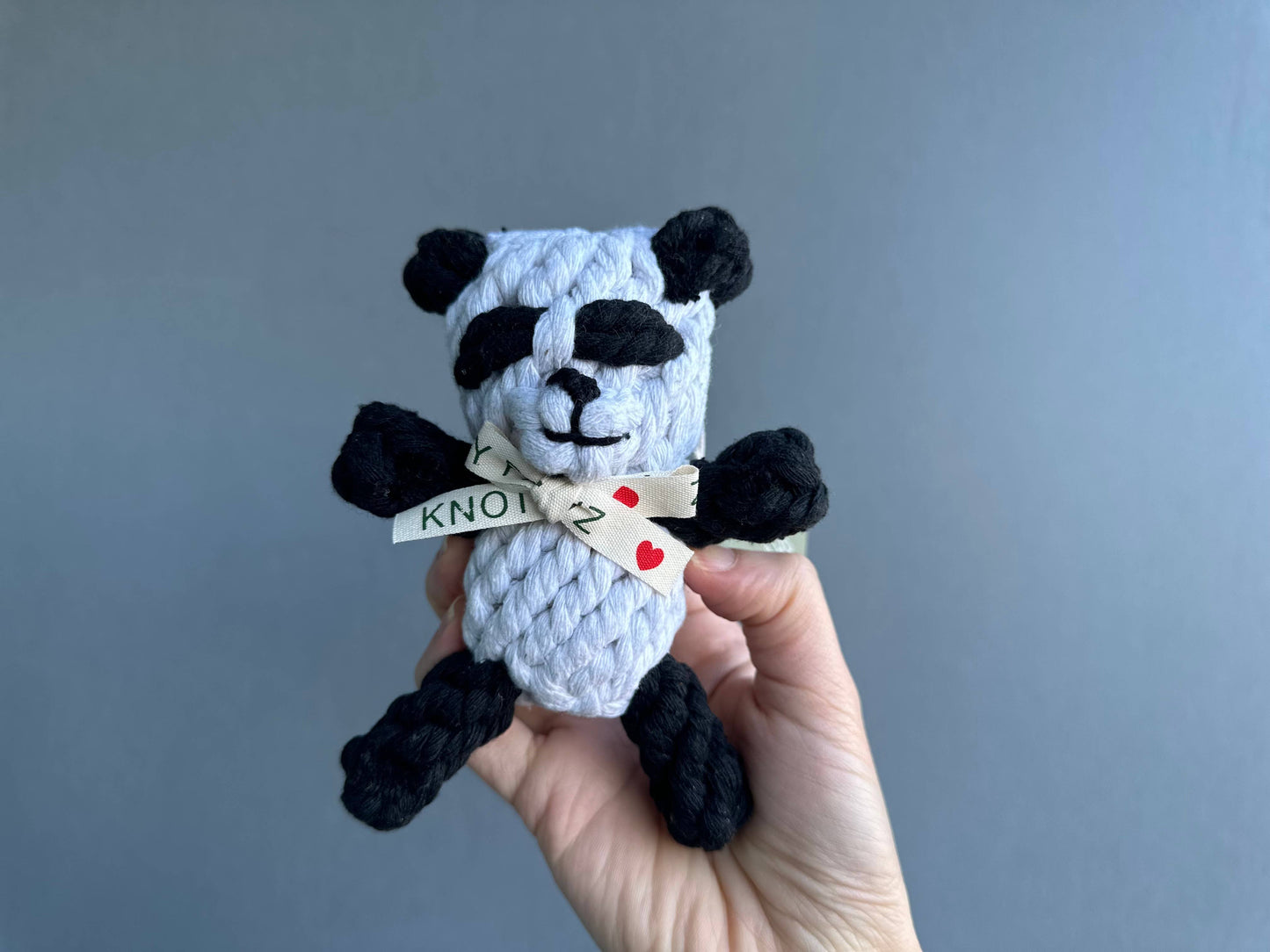 Hello Panda Pet Rope Toy | Dog and Cat Rope Toys