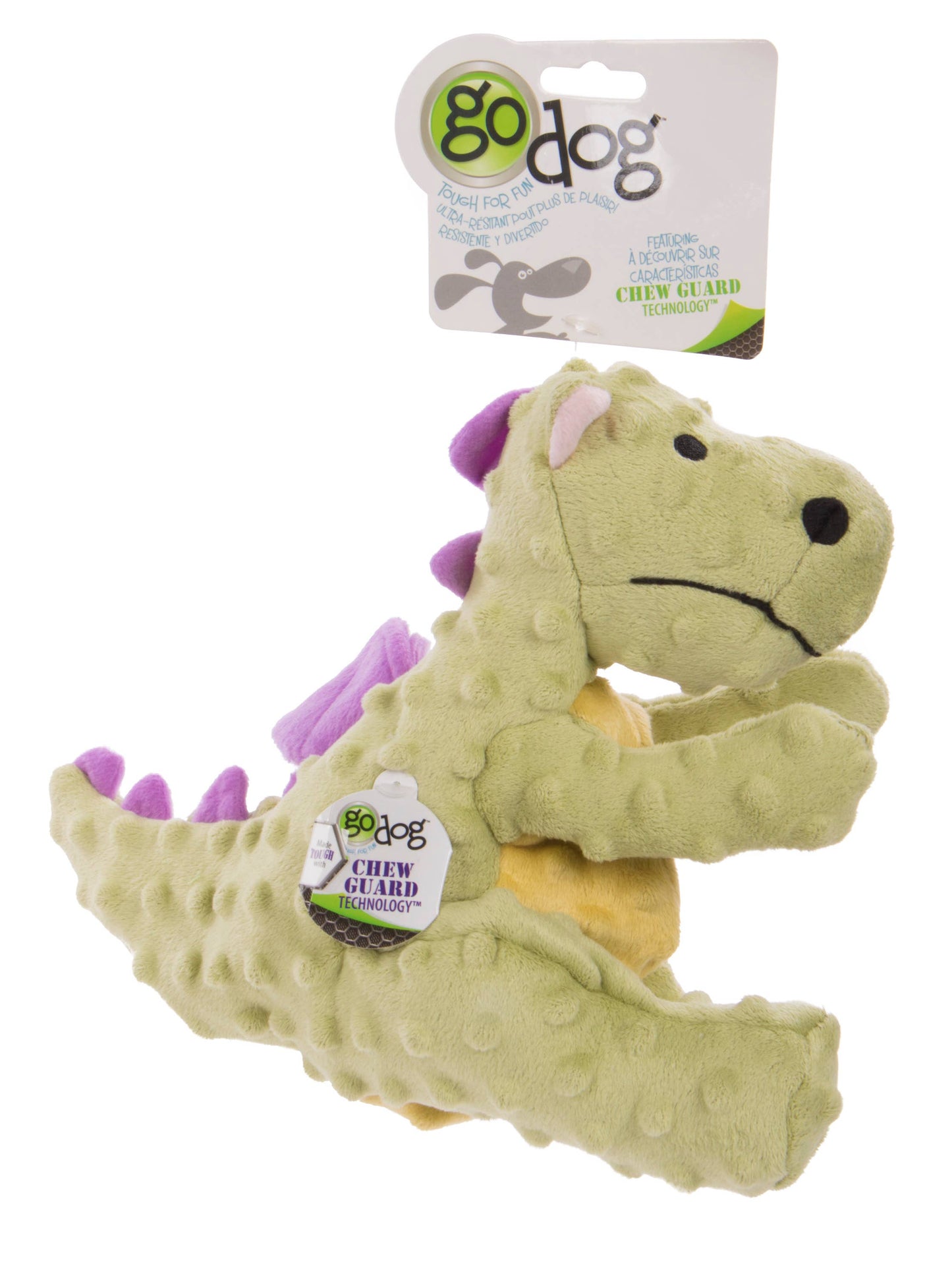 Dragons Squeaky Plush Dog Toy Large | GoDog