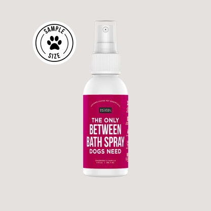 The Only Between Bath Spray Dogs Need - Cranberry & Vanilla: 8 ounce