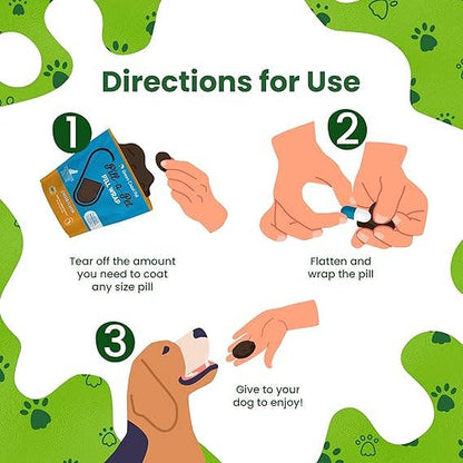 Pill a Pet Pill 60 Wraps for Dogs with Probiotics