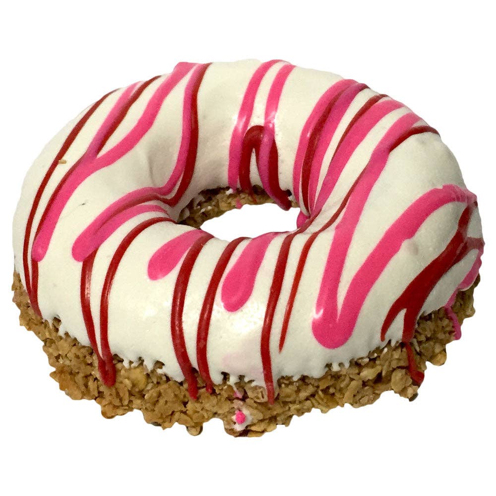 Seasonal Donut, Valentine's Donut Dog Treat