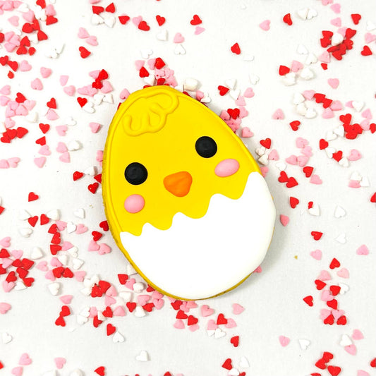Easter Cookie Parade : Chick in Egg