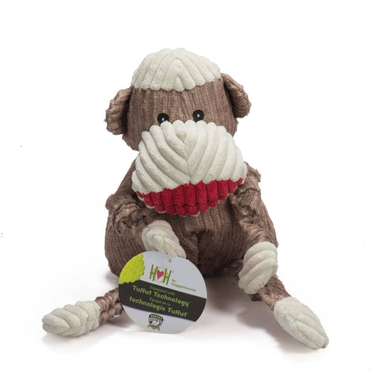 Stuey Sock Monkey Knottie®  Plush Dog Toy: Large