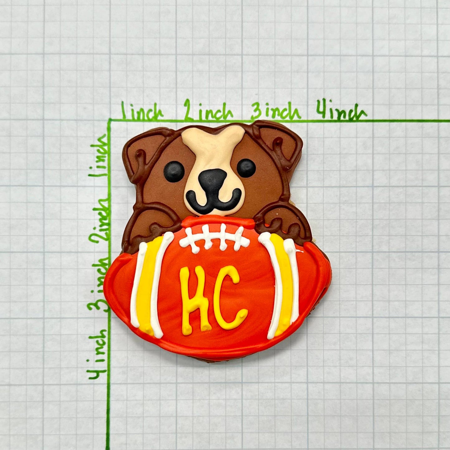 Sports Ball Buffet Cookies: Football Cookie