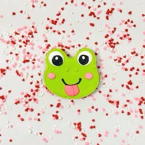 Colorburst Spring Bloom Collection: Neon Frog Cookie