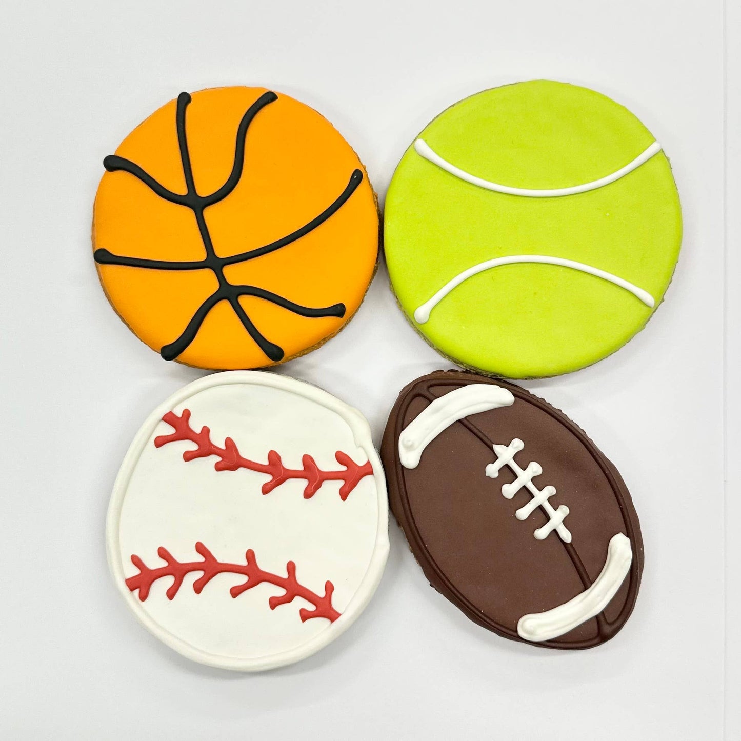 Sports Ball Buffet Cookies: Football Cookie