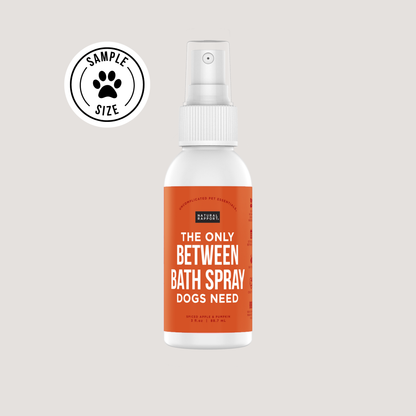 The Only Between Bath Spray Dogs Need - Apple & Pumpkin: 3 ounce