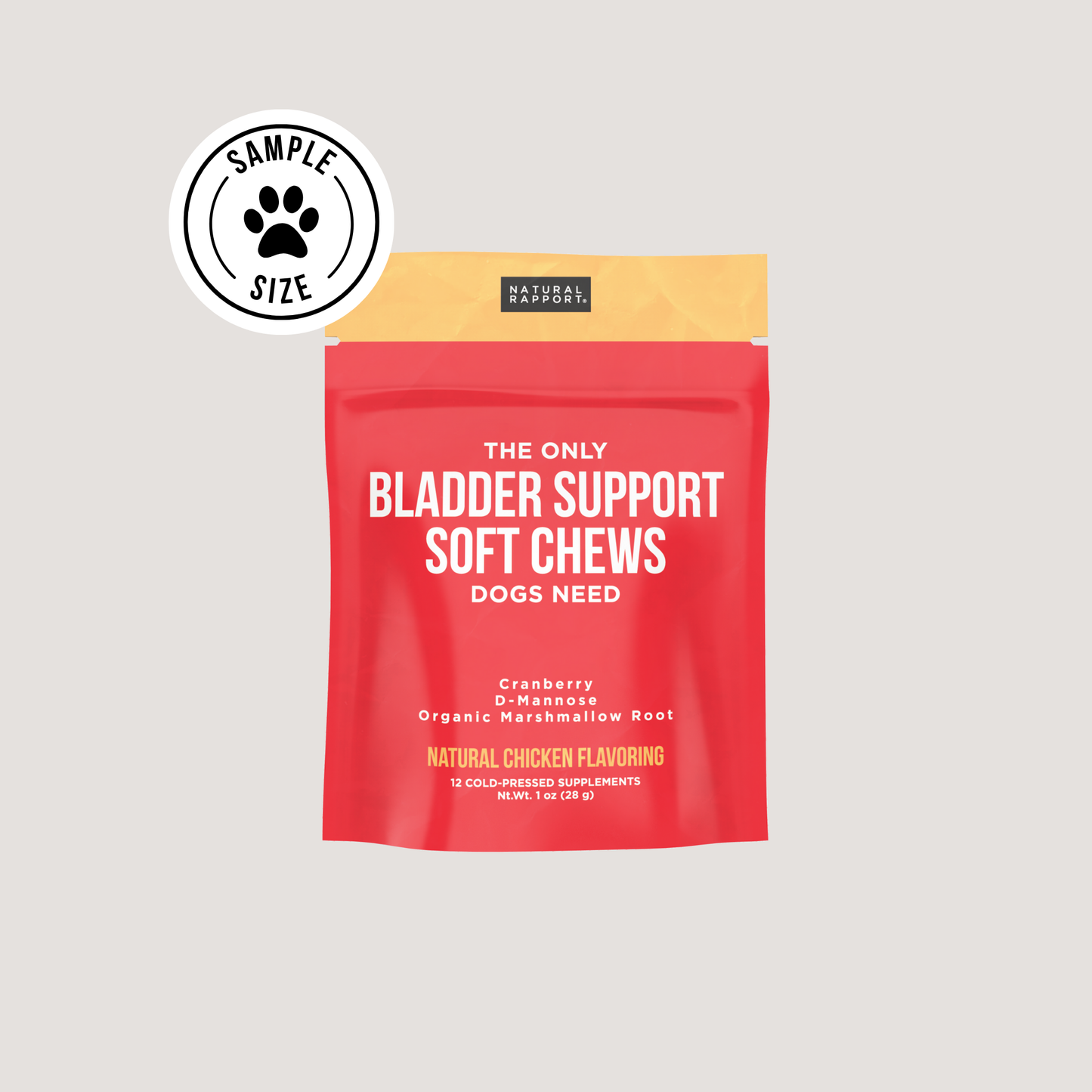 The Only Bladder Support Soft Chews Dogs Need: 120 count jar
