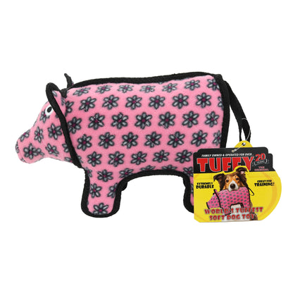 Tuffy Medium Barnyard Pig, Durable, Tough, Dog Toy