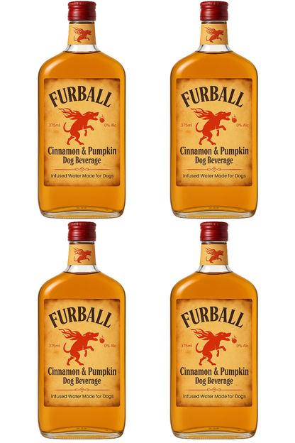 Furball Dog Whiskey Minis 100ml |12ct | Pumpkin-Cinnamon