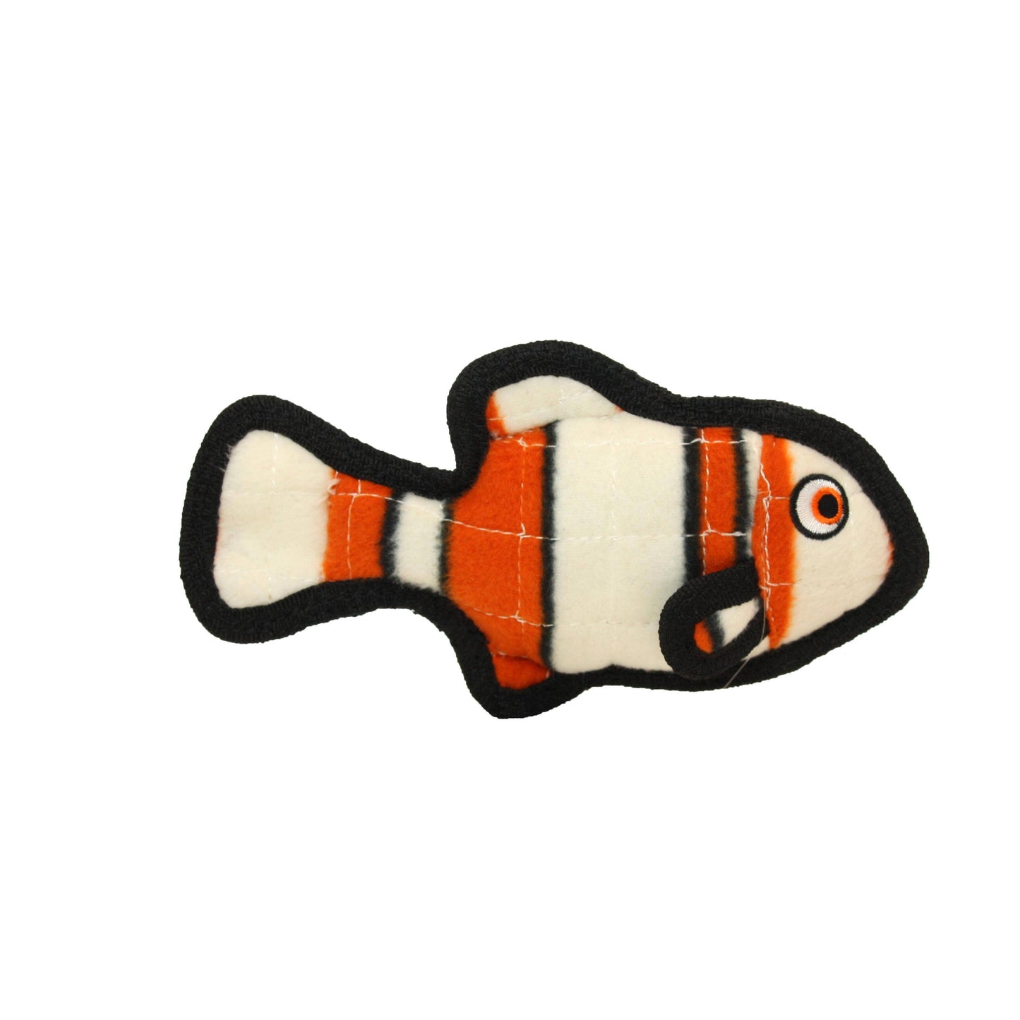 Tuffy Ocean Fish - Orange, Durable, Tough, Squeaky Dog Toy