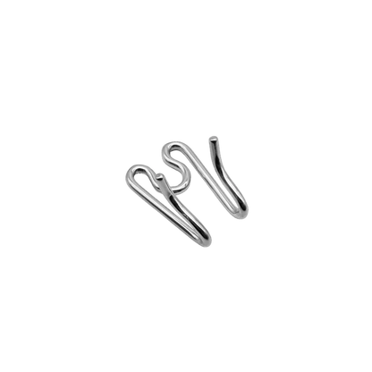 Herm Sprenger-Middle links for lengthening - Steel chrome-plated, 2.25 mm, 3 cm / 1" (3-Pack)