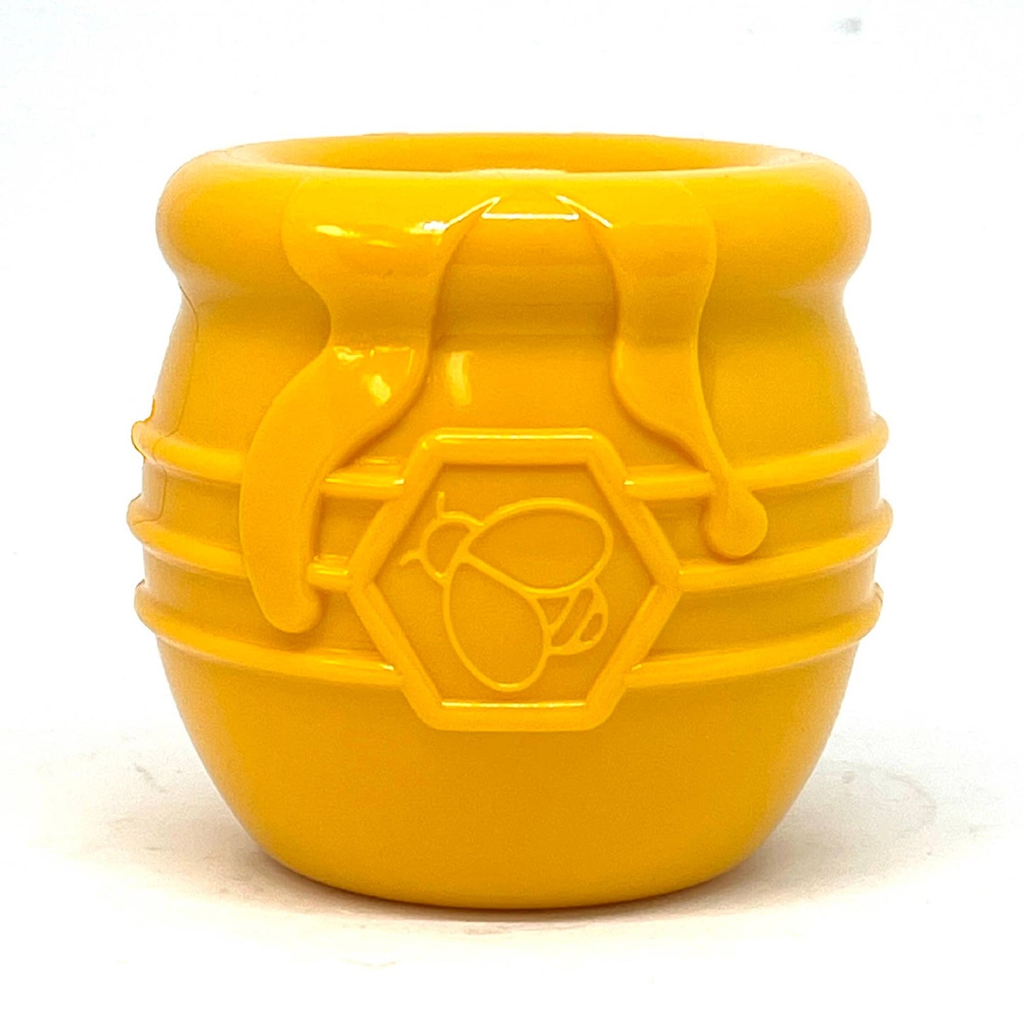 PUP-X Honey Pot Treat Dispenser: Yellow / Large