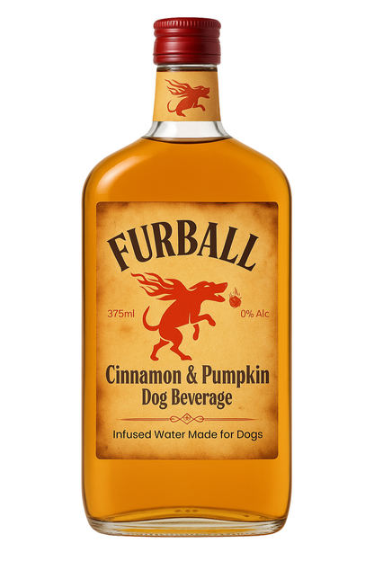 Furball Dog Whiskey Minis 100ml |12ct | Pumpkin-Cinnamon
