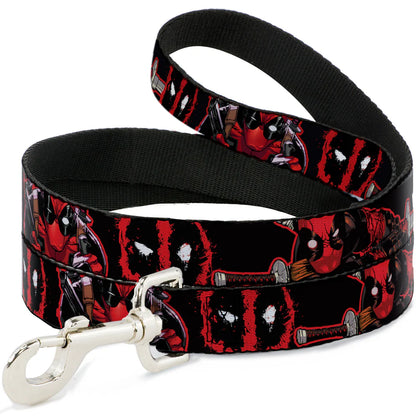 Buckle-Down Dog leash Deadpool 4ft