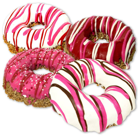 Seasonal Donut, Valentine's Donut Dog Treat