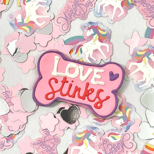 Love Stinks -But These Valentine’s Cookies Don’t: Love Sinks Bone Cookie