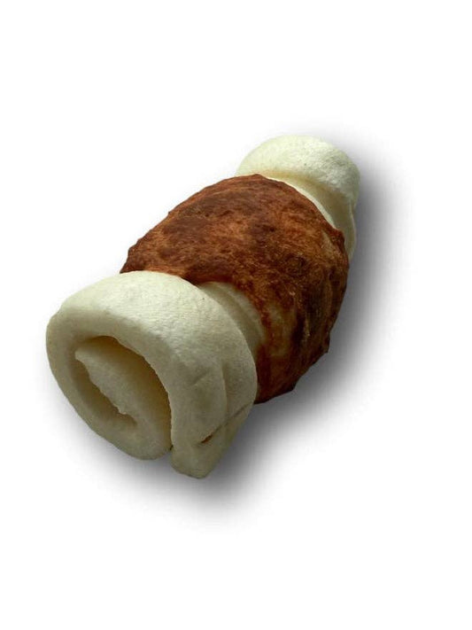 Beef Cheek Rolls 3" Chicken Wrapped Mini (BC03ROCH): Unit